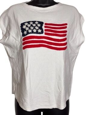 Aaeda Women’s American Flag Sweater Cap
Sleeve!